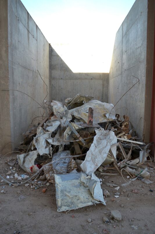 Ejemplo de residuos admitidos en la planta de reciclaje de Recso